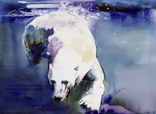 Underwater Bear von Mark  Adlington