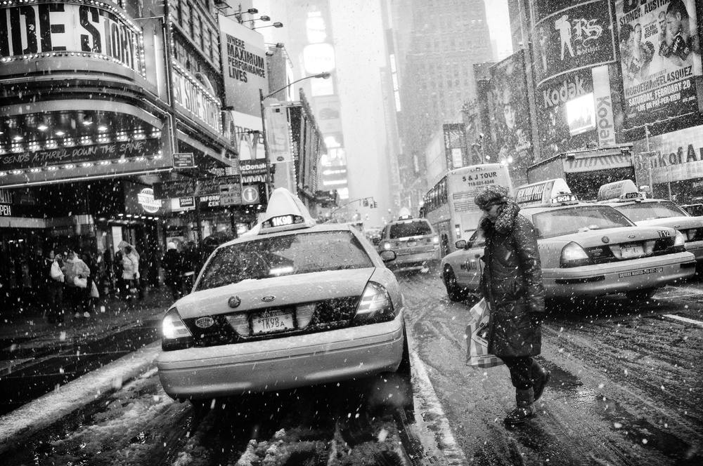 New York im Blizzard von Martin Froyda
