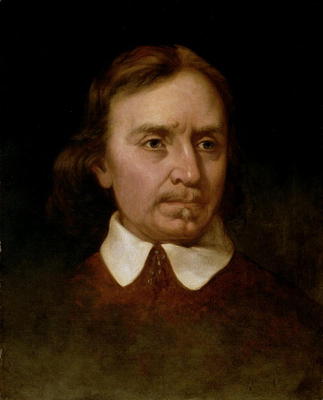 Portrait study of Oliver Cromwell (1599-1658) (oil on canvas) von Martin Johnson Heade