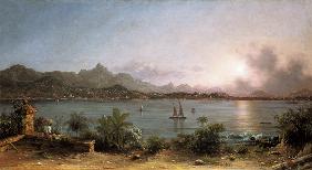 Blick auf Rio de Janeiro. 1864