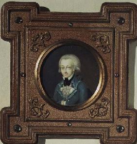 Portrait of Wolfgang Amadeus Mozart (1756-91) 1773