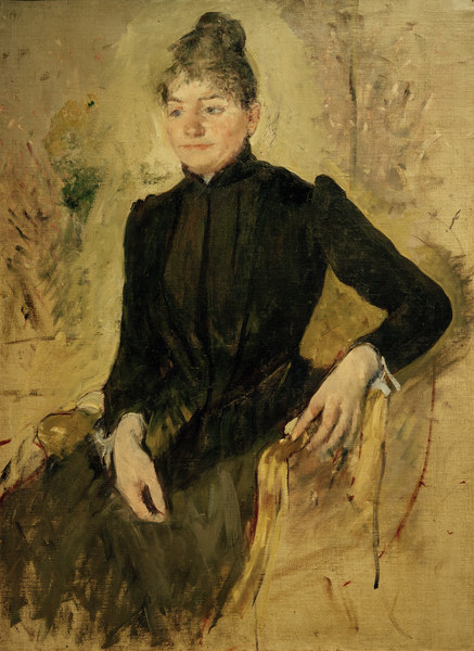 Cassatt / Portrait of a Woman / Painting von Mary Stevenson Cassatt