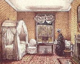 Bedroom at Langton Hall 1835