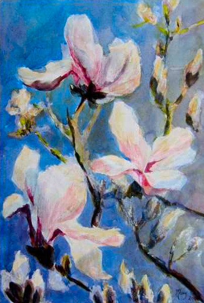 magnolias von Mary Smith