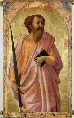 St. Paul, 1426 (tempera on panel) 1640
