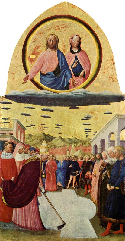 Gründung von Santa Maria Maggiore von Masolino da Panicale
