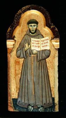 St. Francis, 1272 (tempera on panel) 1909