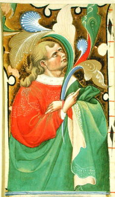 Apostle (vellum) von Master of San Michele of Murano