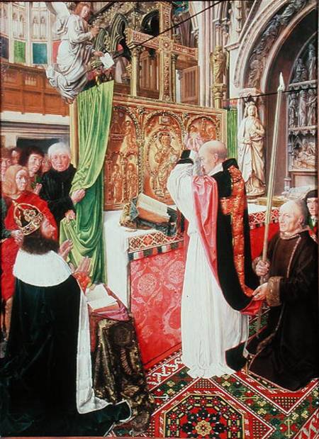 The Mass of St. Giles von Master of St. Giles