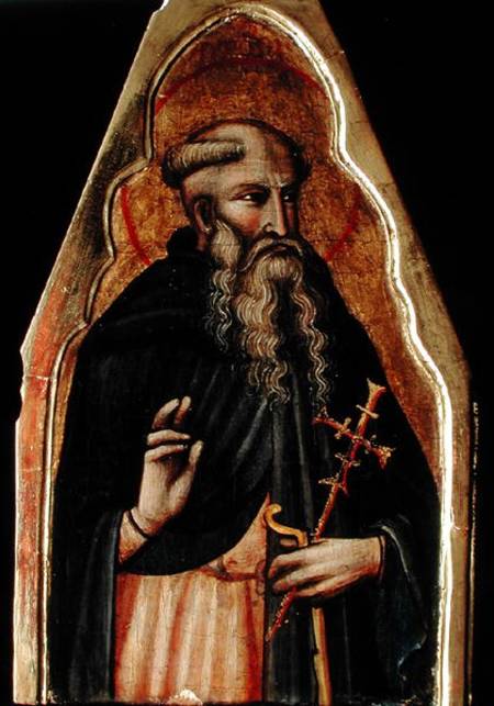 St. Anthony von Master of Teplice