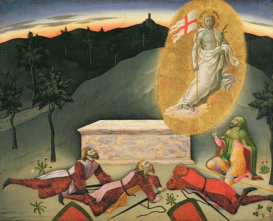 The Resurrection, 15th century von Master of the Osservanza