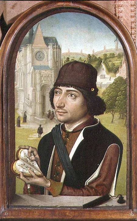 Portrait of a Young Man von Master of the View of St. Gudule