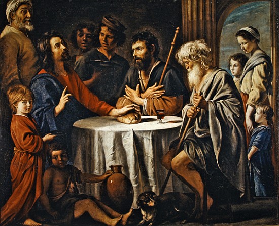 The Disciples at Emmaus von Mathieu Le Nain