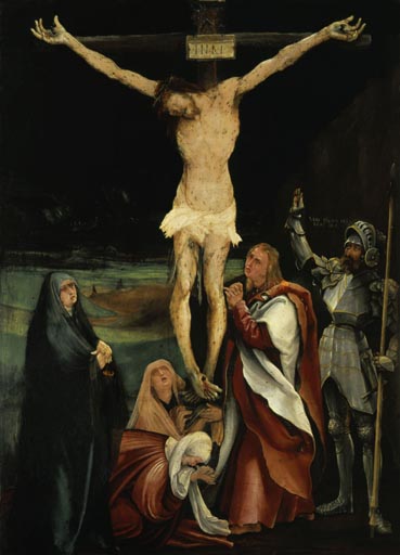 Die Kreuzigung Christi von Mathis Gothart Gruenewald