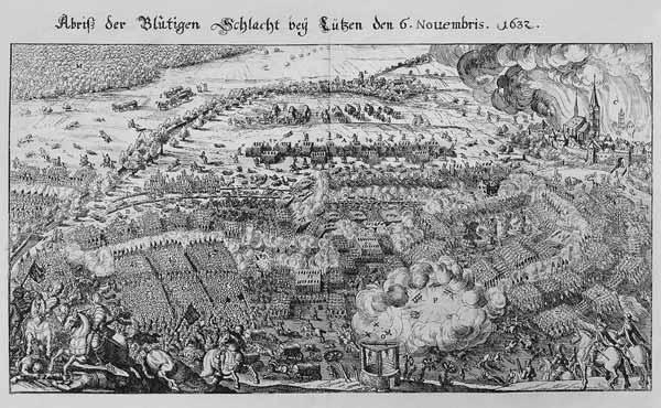 Abriss der Blutigen Schlacht bey Luetzen (...) 1714