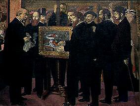 Hommage à Cézanne von Maurice Denis