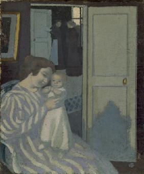 Mutter und Kind 1895