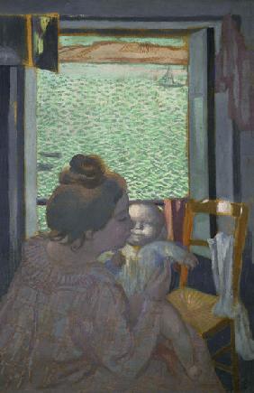 Mutterschaft am Fenster 1899