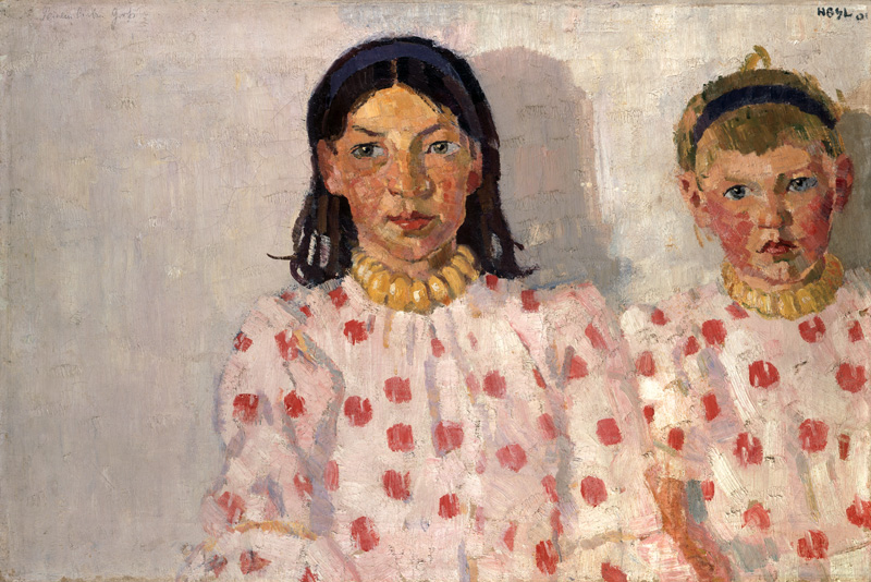 Zwei Mädchen aus Jütland. 1905. von Max Beckmann