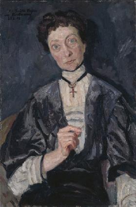 Bildnis Gräfin S. vom Hagen 1908