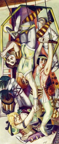 Das Trapez. 1923. von Max Beckmann