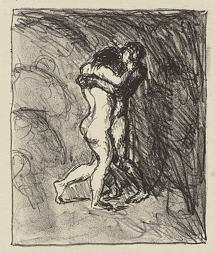 Das Wiederfinden. 1909 von Max Beckmann