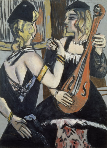 Kabarettistinnen. 1943. von Max Beckmann