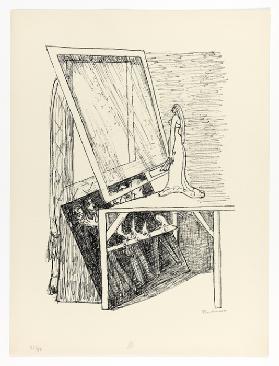 Magic Mirror, plate 13 from Day and Dream 1946