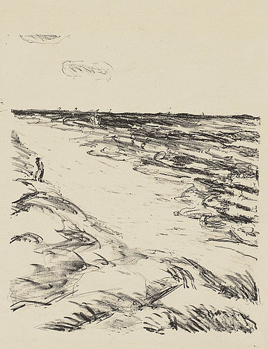 Orpheus am Meer II. 1909 von Max Beckmann