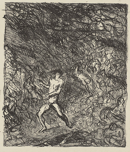 Orpheus in der Unterwelt. 1909 von Max Beckmann