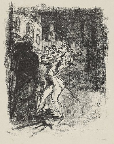 Serenade des Mephistopheles. 1911. von Max Beckmann