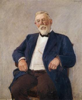 Bildnis des Baumeisters Friedrich Kuhnt 1910