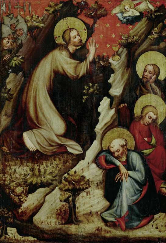 Christus am Ölberg von Meister des Wittingauer Altars