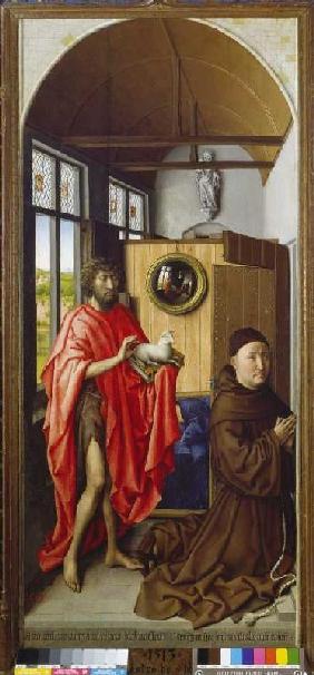Johannes der Täufer und der Franziskaner Heinrich Werle