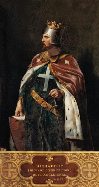Richard I the Lionheart (1157-1199) King of England 1841