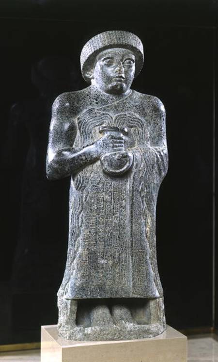 Statue of Prince Gudea von Mesopotamian