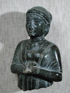 Princess of the Gudea family, 'The Woman with the Shawl' from Telloh (ancient Girsu))  c.2130-21