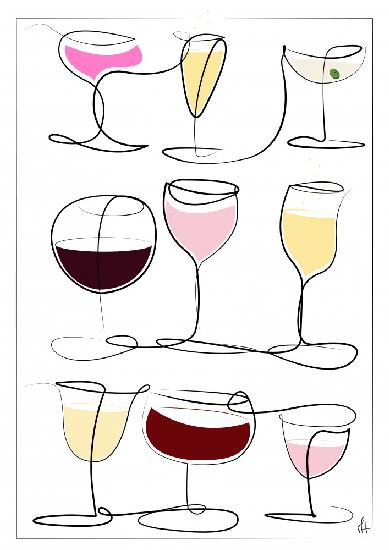 Wein und Getränke