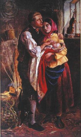 The Blind Basket Maker with his First Child 1858