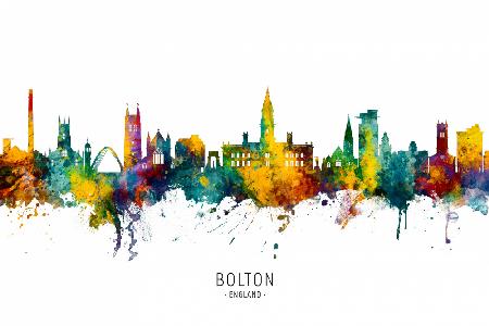 Skyline von Bolton,England
