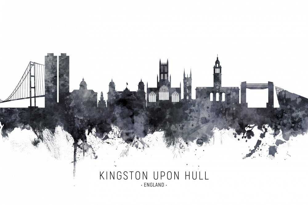 Skyline von Kingston upon Hull,England von Michael Tompsett