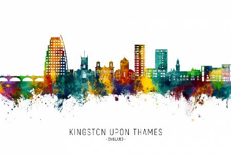 Skyline von Kingston upon Thames,England