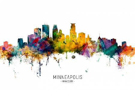 Skyline von Minneapolis,Minnesota