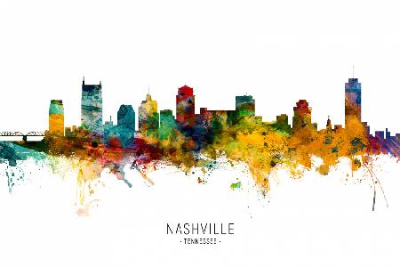 Skyline von Nashville,Tennessee