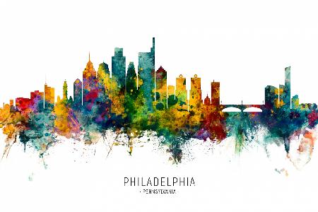 Skyline von Philadelphia,Pennsylvania