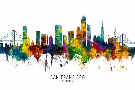 Skyline von San Francisco,Kalifornien