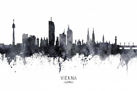 Skyline von Wien, Österreich