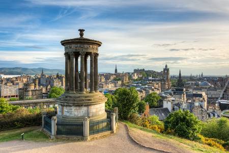 Edinburgh Blick vom Calton Hill