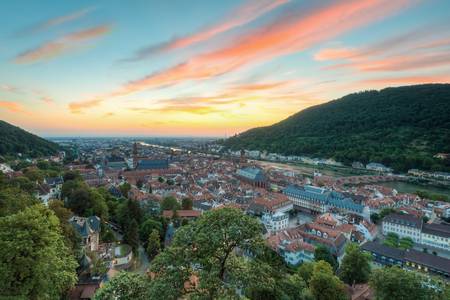 Ein Sommerabend in Heidelberg