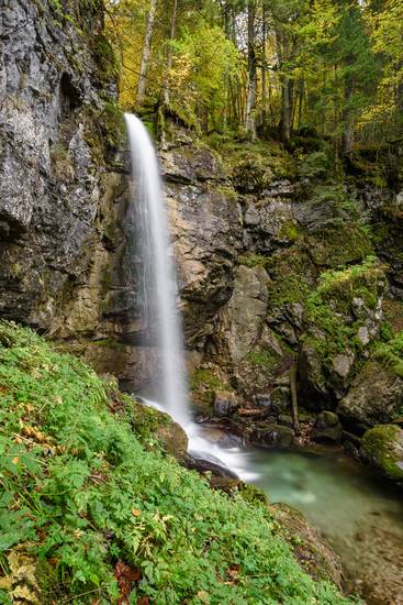 Sibli Wasserfall in Bayern